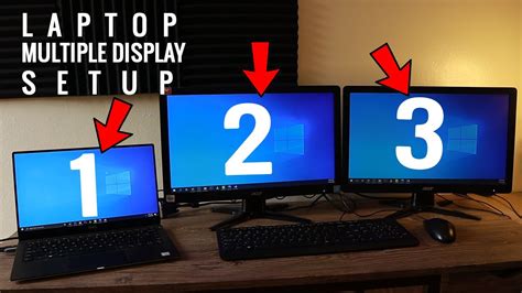 hook up laptop to 2 monitors